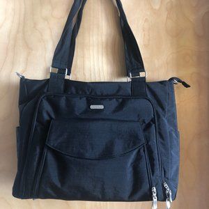 baggallini  Black Alpha Laptop Tote
